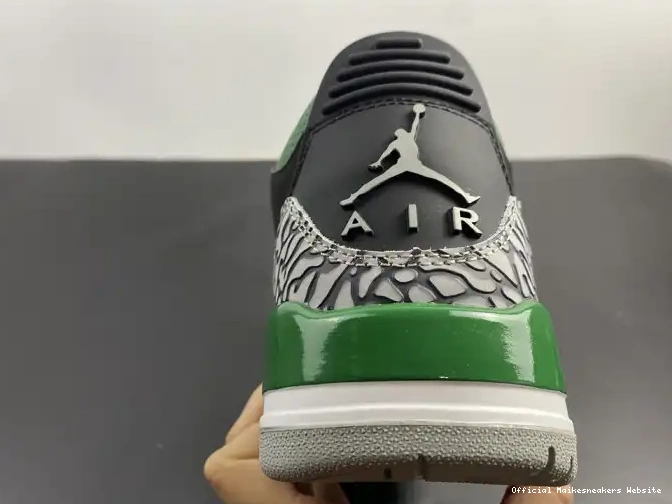 Official Maikesneakers 3 Air Green Jordan CT8532-030 Pine 0602